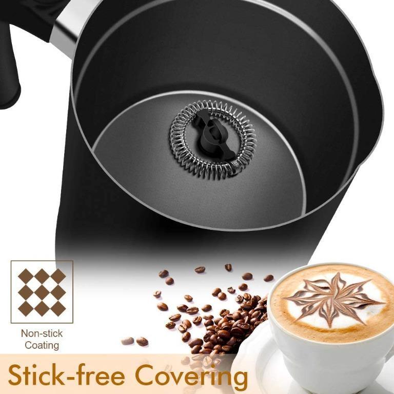 Milk Frother,CHINYA Electric Milk Frother with Hot or Cold