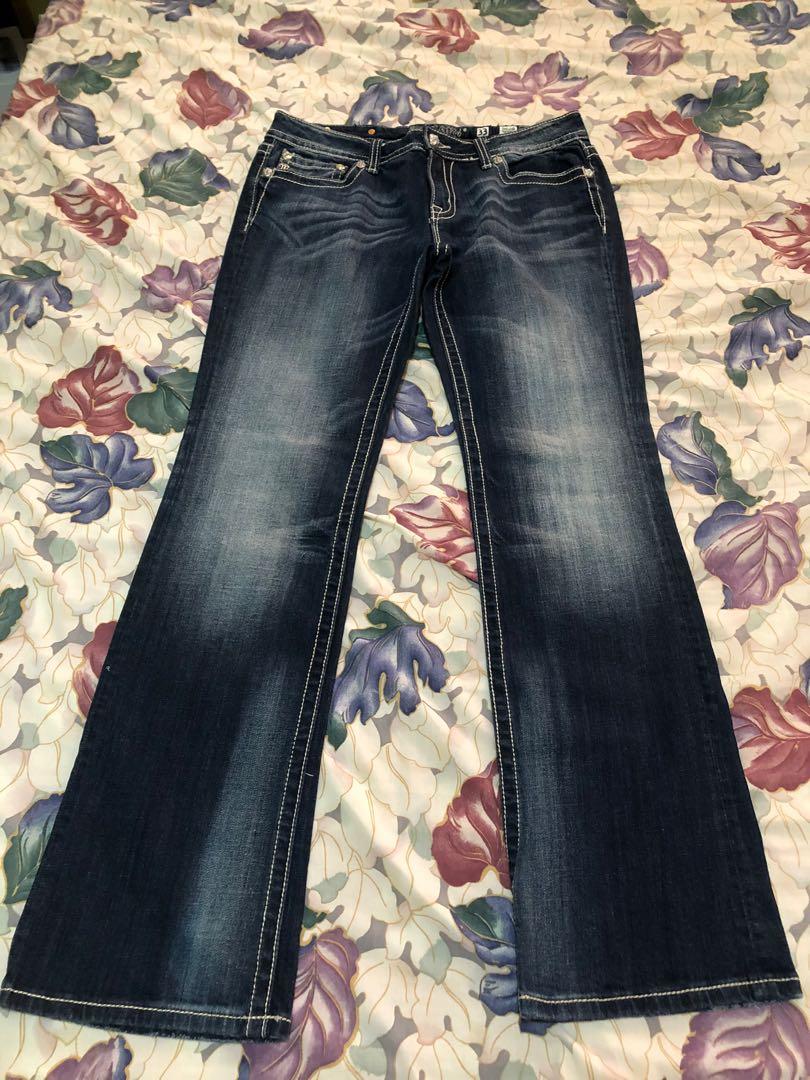 Miss Me Jeans waist 33 like new, Women 