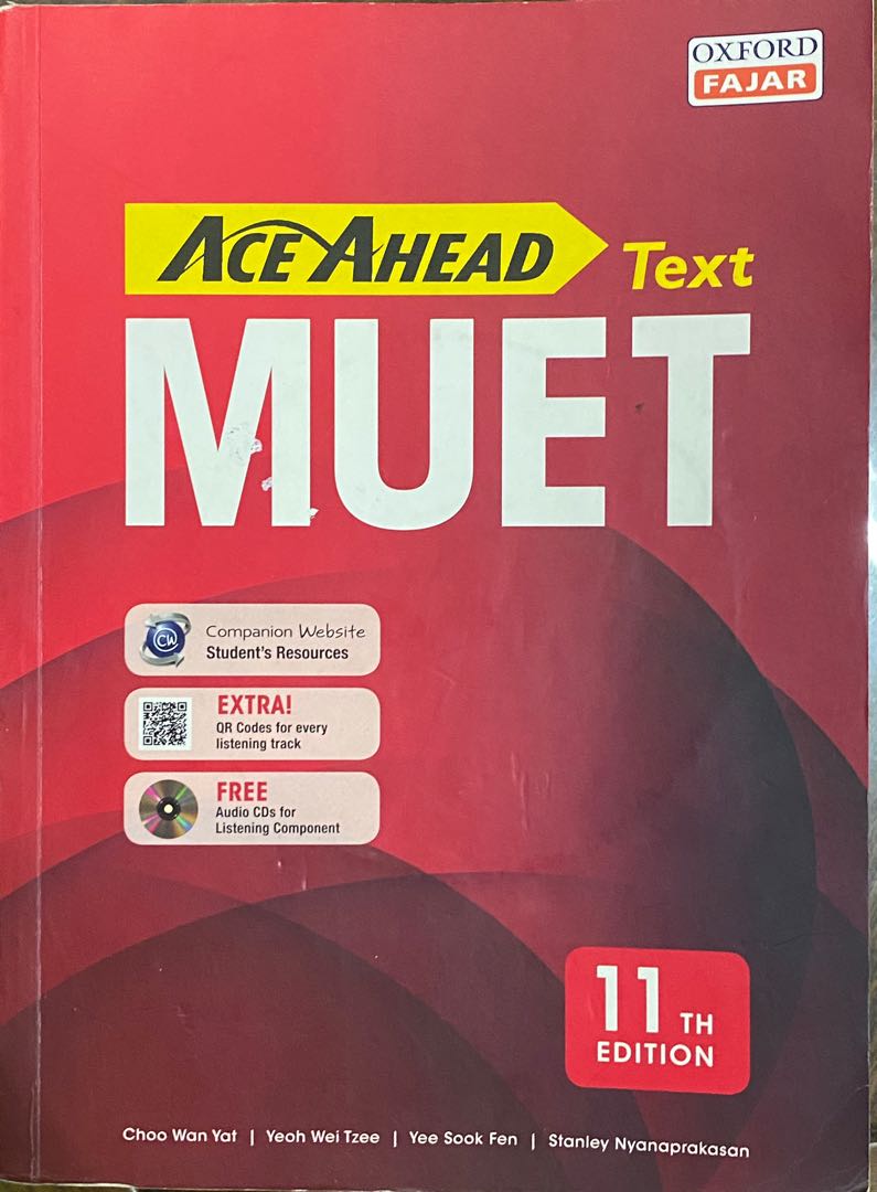 Muet Textbook Ace Ahead 11th Edition Textbooks On Carousell