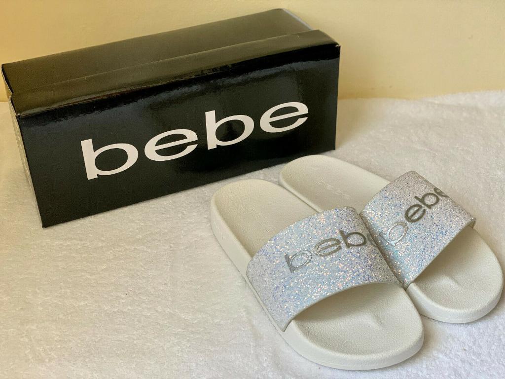 bebe glitter slides