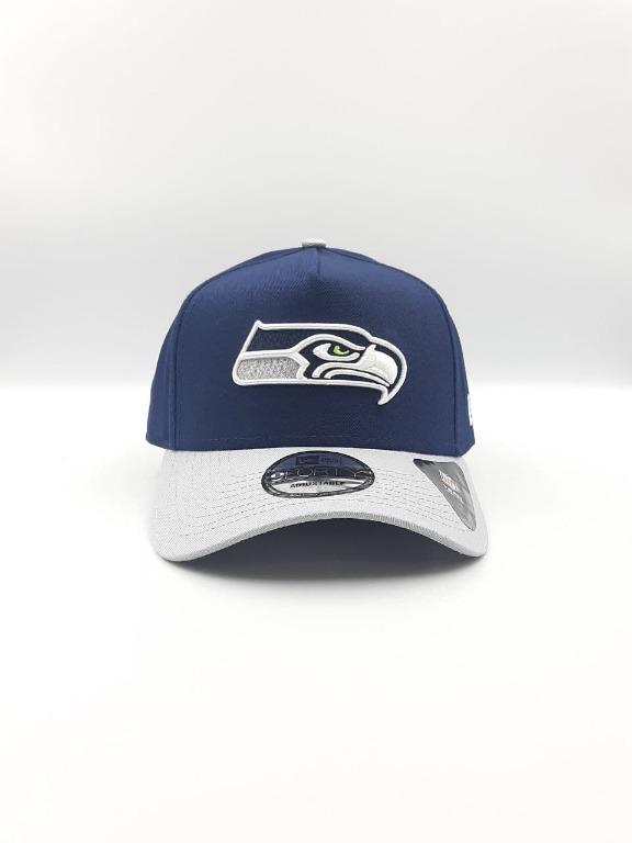 New Era Seattle Seahawks Otc 9forty A Frame Snapback Blue Grey Men S Fashion Accessories Caps Hats On Carousell