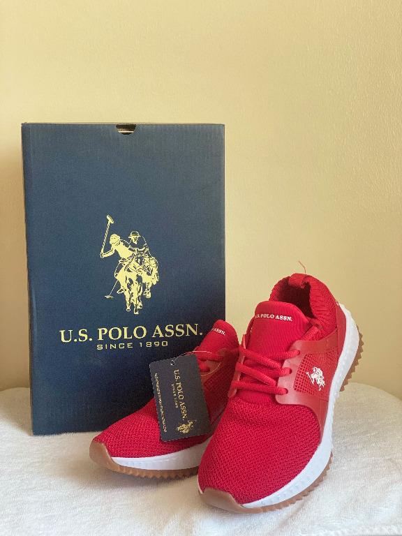 Us polo online red sneakers
