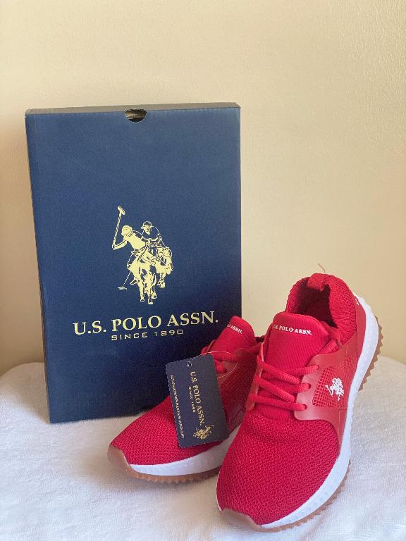 Us polo sales red sneakers