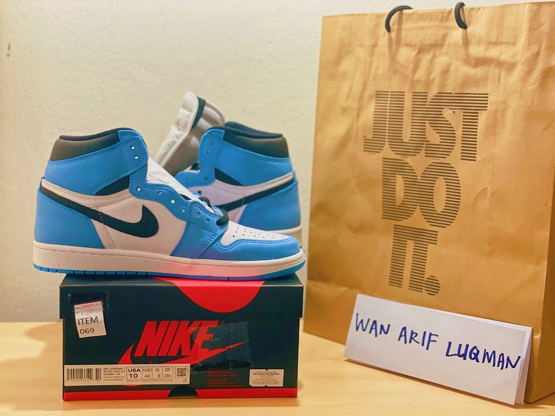 aj 1 university blue