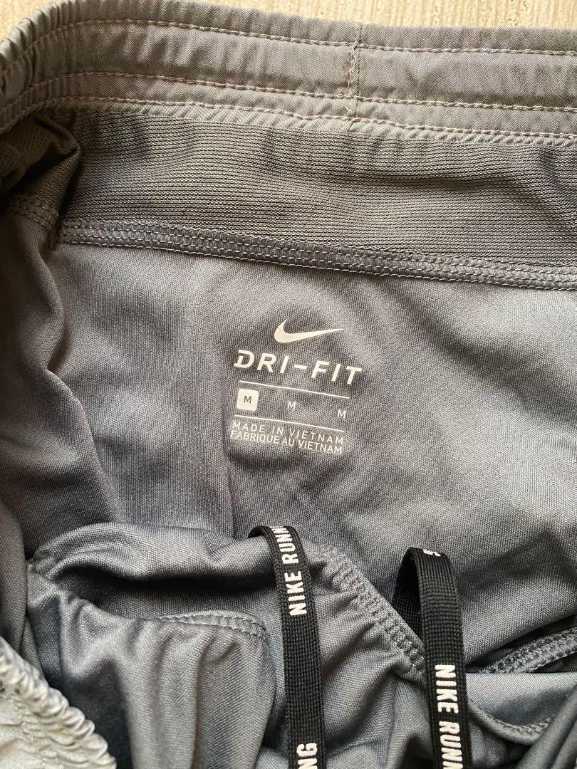 NIKE Grey Running Shorts Sports, Olah 
