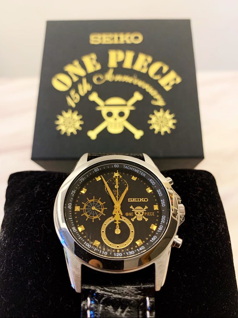 One Piece 15th Anniversary Official Chronograph Watch Limited Edition 5000  Pieces Worldwide, Luxury, Watches on Carousell