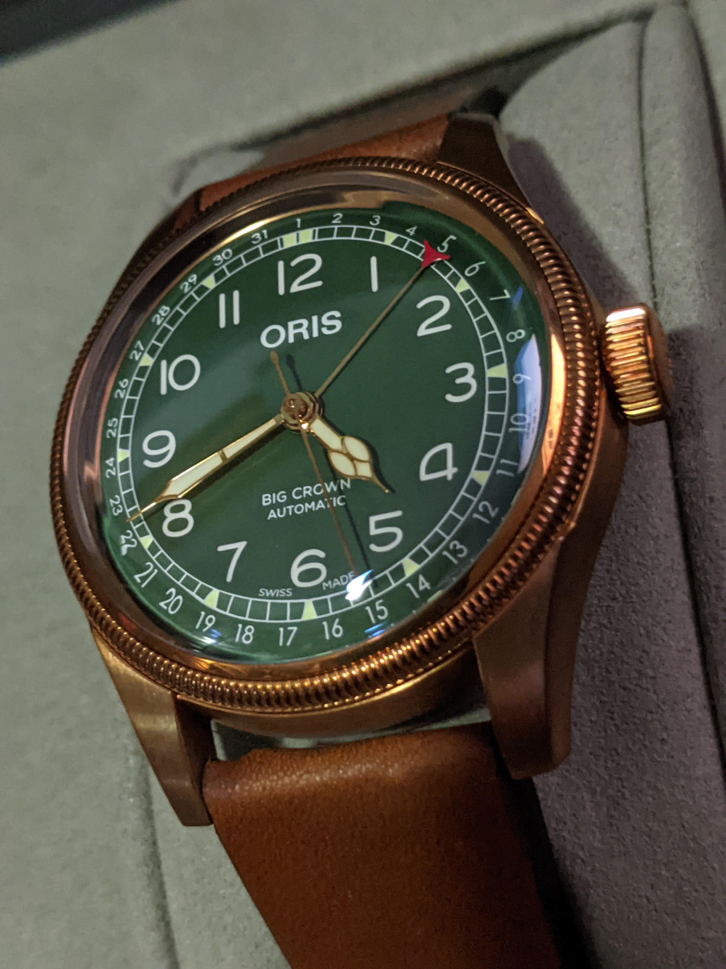 Oris big crown pointer date 80th anniversary outlet
