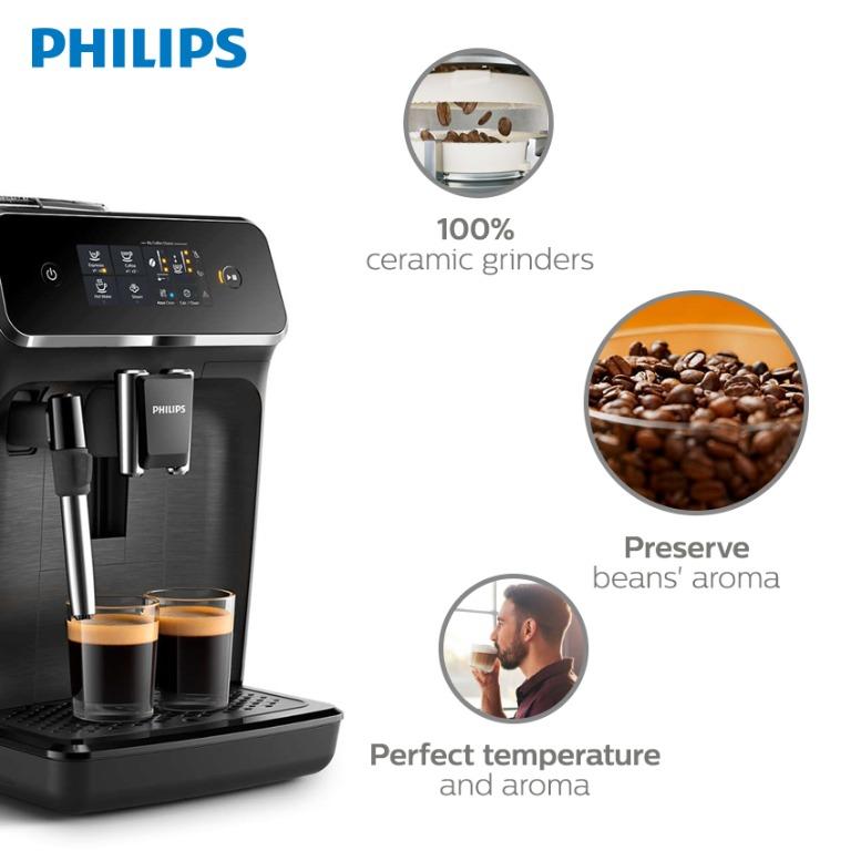 Philips Fully Automatic Espresso Machine EP2220/10, TV & Home Appliances, Kitchen Appliances