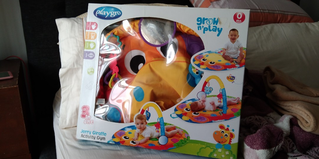 Playgro Jerry Giraffe Activity Gym Babies Kids Infant Playtime