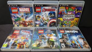 en casa sentido Centímetro Playstation 3 PS3 - The Lego Marvel Avengers Super Heroes Squad The  Infinity Gauntlet Dimensions Jurassic World Movie Video Game Soul Calibur  Star Wars Angry Bird Star Wars The Force Unleashed I