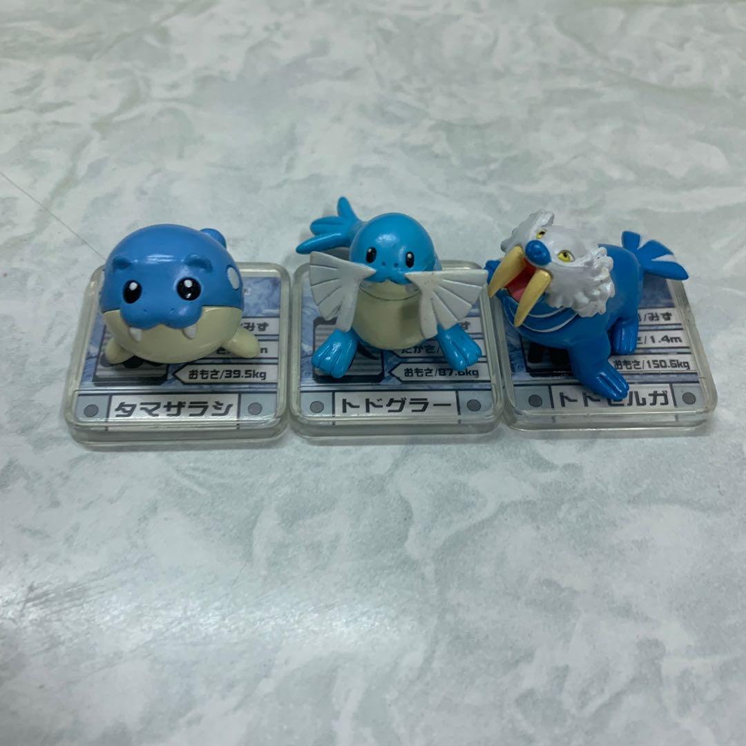 Pokemon 寵物小精靈大全地台扭蛋海豹球組 興趣及遊戲 玩具 遊戲類 Carousell