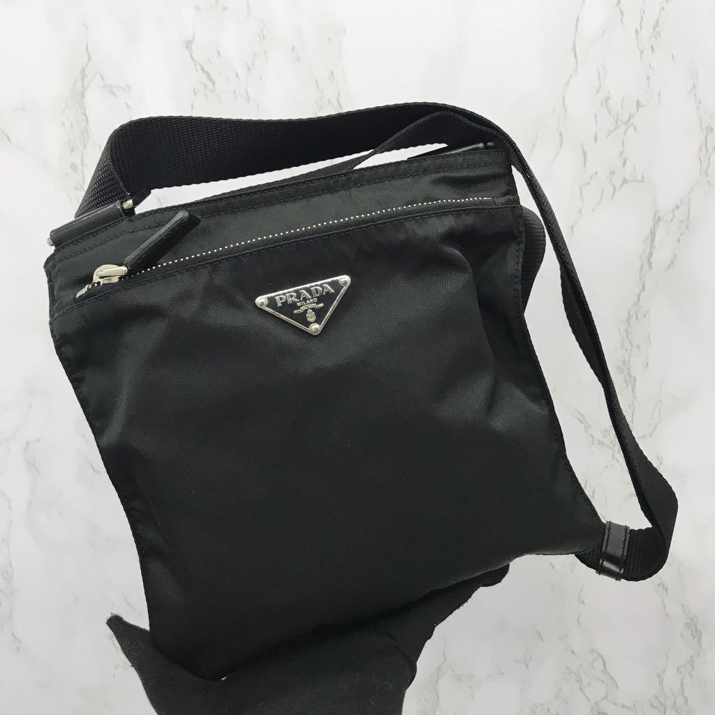 Prada square nylon bag best sale