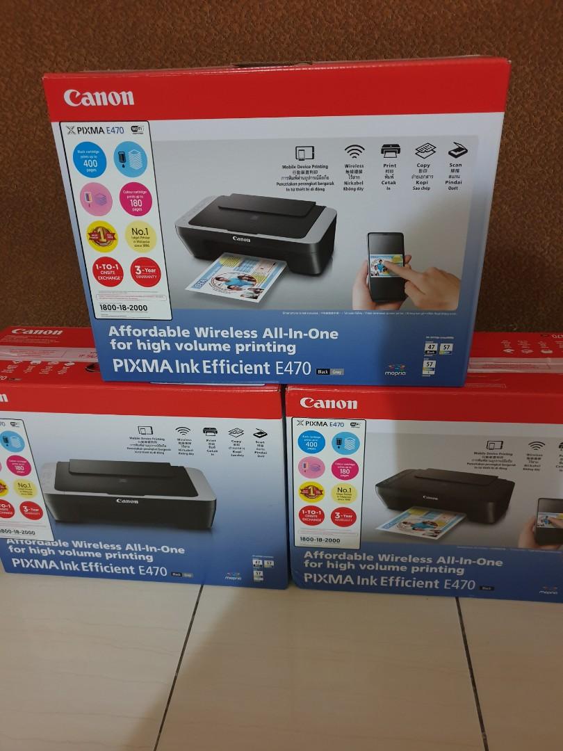 canon e510 wireless printing