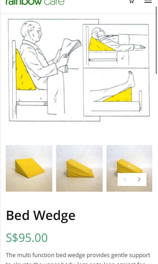 Rainbow care bed wedge, Health & Nutrition, Assistive & Rehabilatory