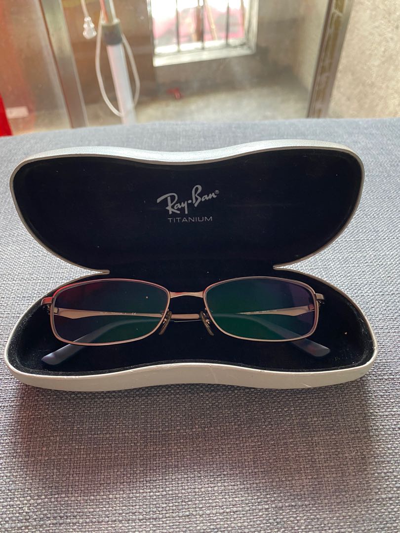 Ray-Ban Titanium Prescription Glasses, Men's Fashion, Watches &  Accessories, Sunglasses & Eyewear on Carousell