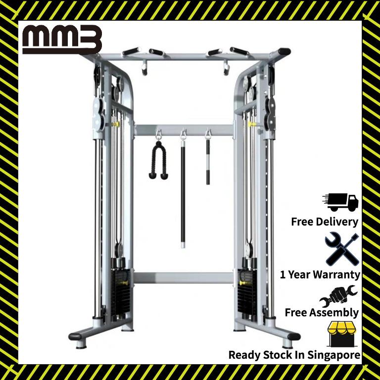 Ready Stock Multi Fuctional Cable Fly Machine Pull Up Tricep Extension