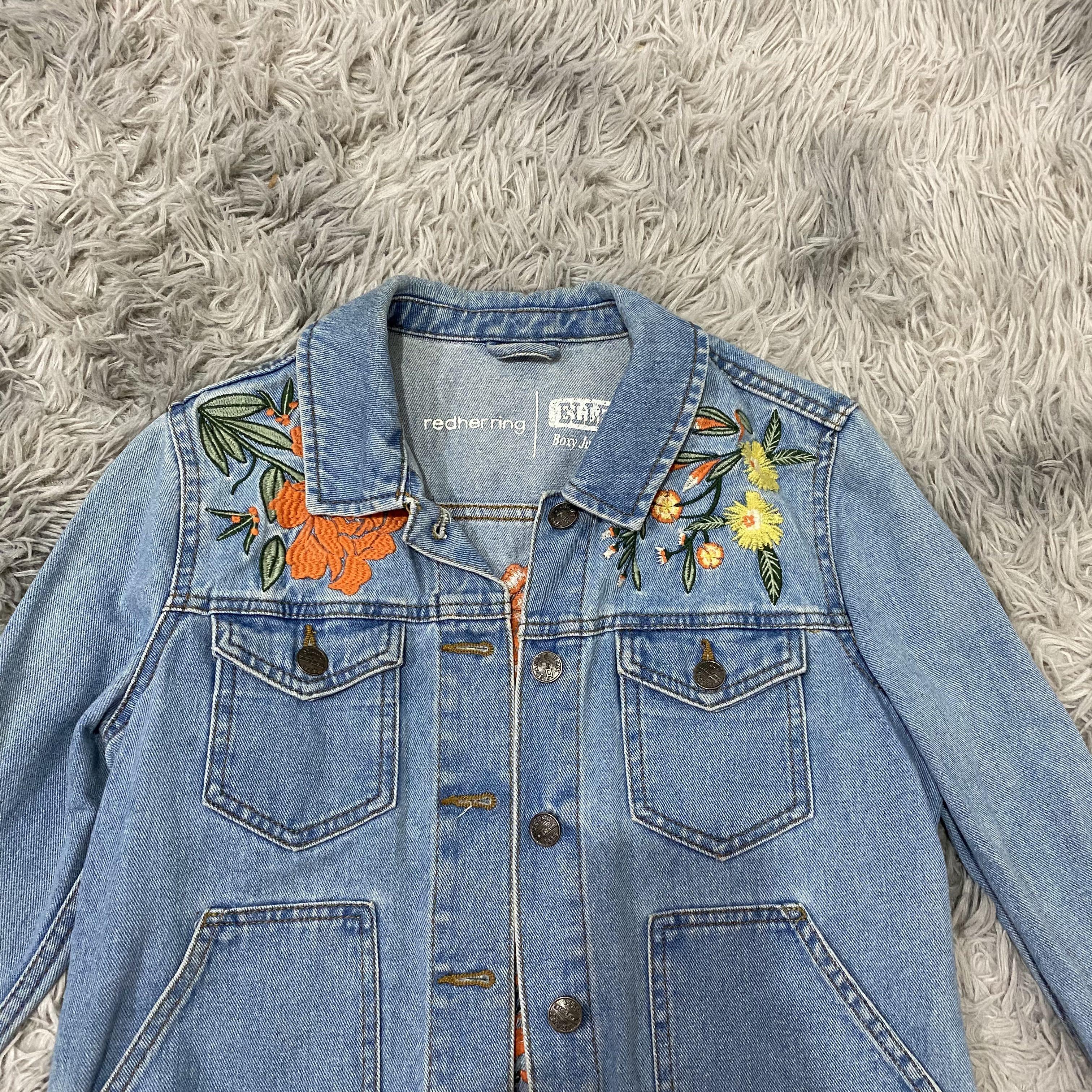 red herring denim jacket