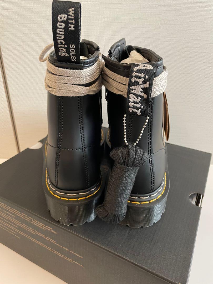 Rick Owens x Dr. Martens 1460 Bex Leather boots, 男裝, 鞋, 靴