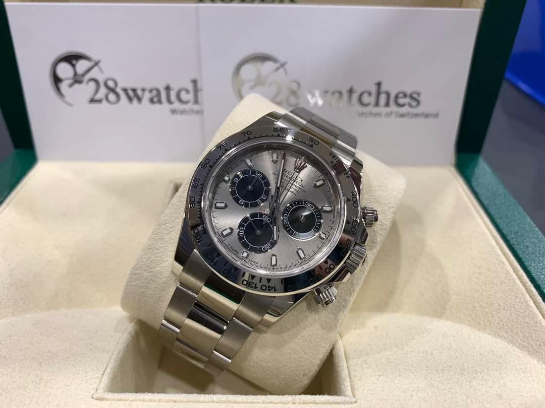 rolex daytona 116509 亂碼 藍光 內影 100 原裝 五年保養 名牌 錶 carousell