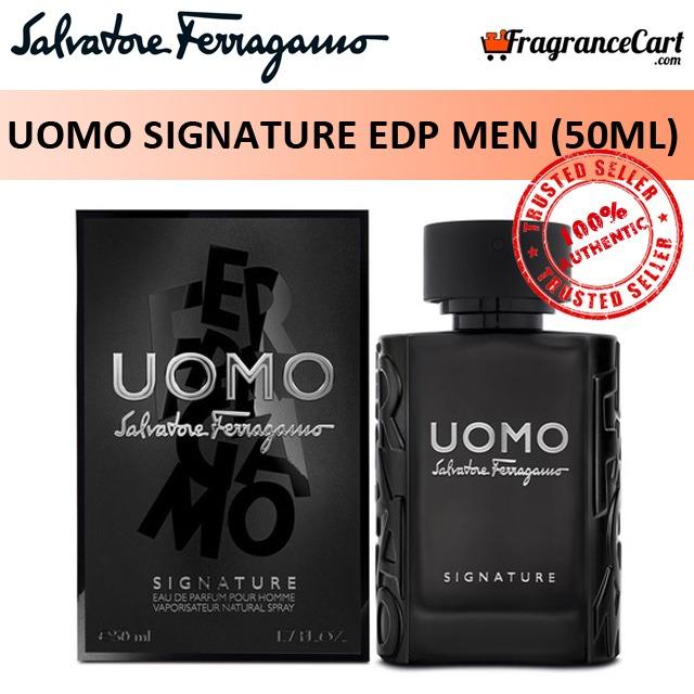 Salvatore Ferragamo Uomo Signature Edp For Men 30ml 50ml 100ml Eau De Parfum Sf Black Brand New 100 Authentic Perfume Fragrance Health Beauty Perfumes Deodorants On Carousell