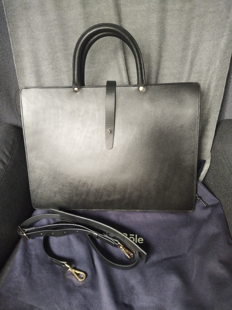 Sandlund Hossain Bole tannery Jon briefcase Men s Fashion Bags
