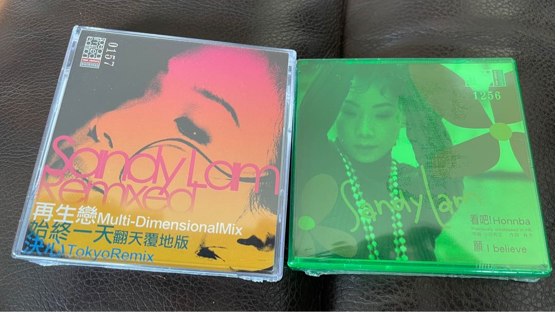 Sandy Lam 林憶蓮兩套全新未開封3吋cd限量版 看吧 I Believe 編號1256 Sandy Lam Remixed 編號0157 興趣及遊戲 音樂樂器 配件 音樂與媒體 Cd