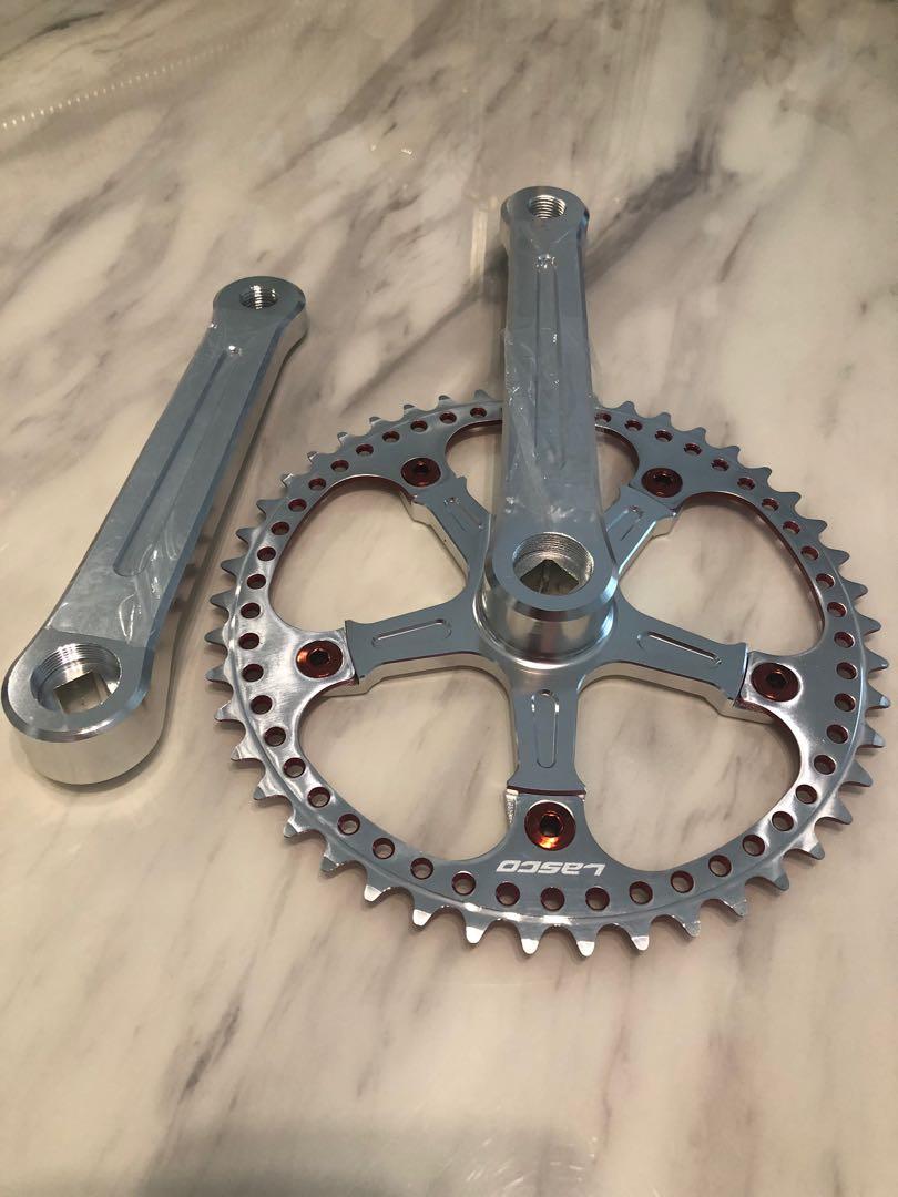 Square taper crankset for brompton, Sports Equipment, Bicycles & Parts