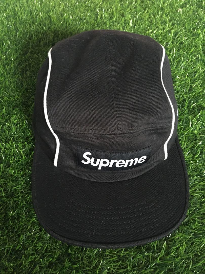 Supreme piping camp cap Men s Fashion Watches Accessories Cap
