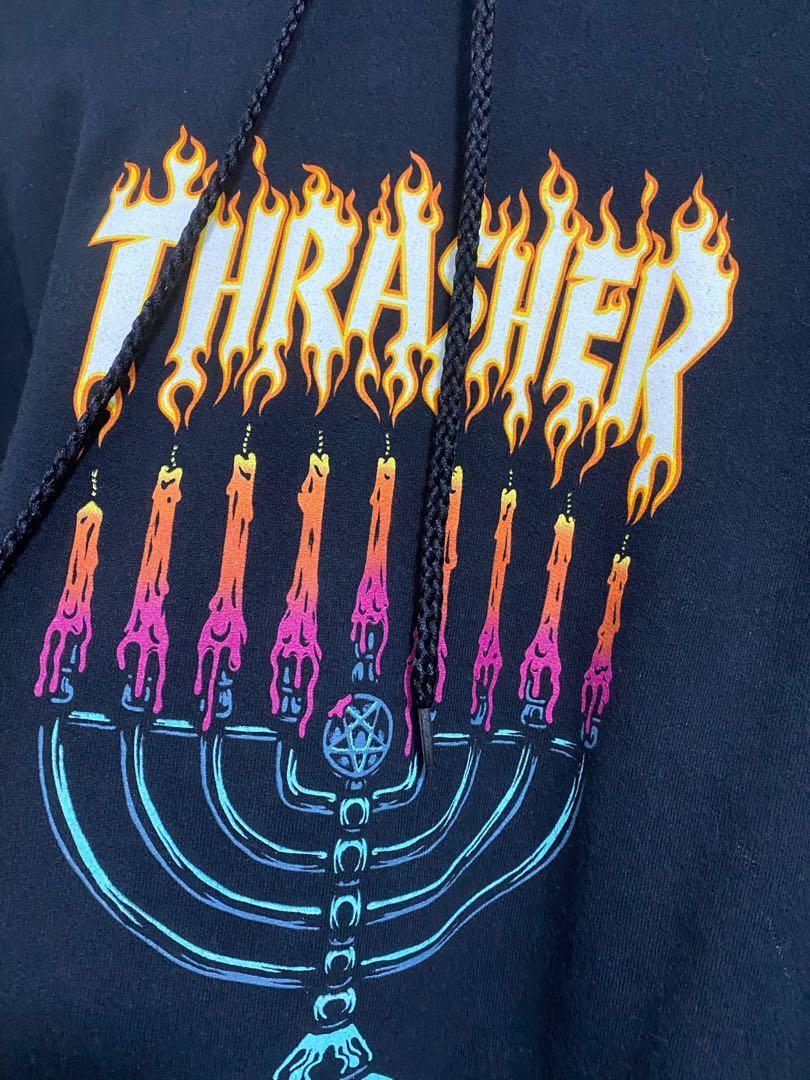 thrasher hanukkah hoodie