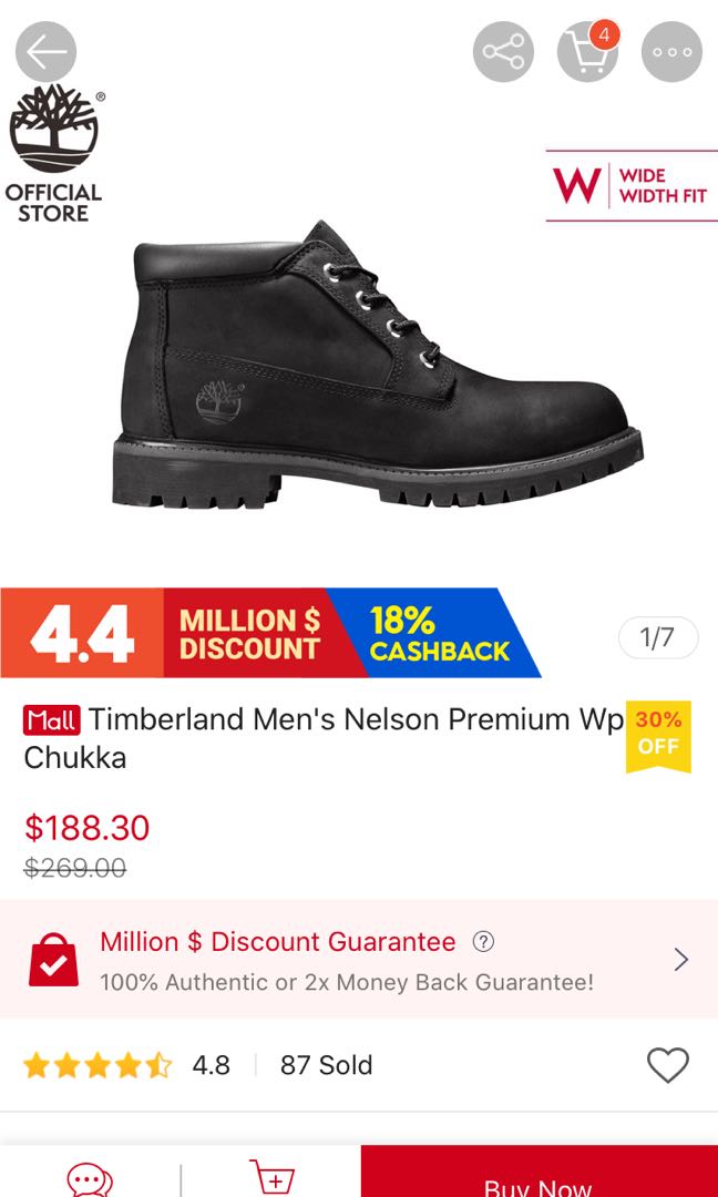 nelson premium wp chukka