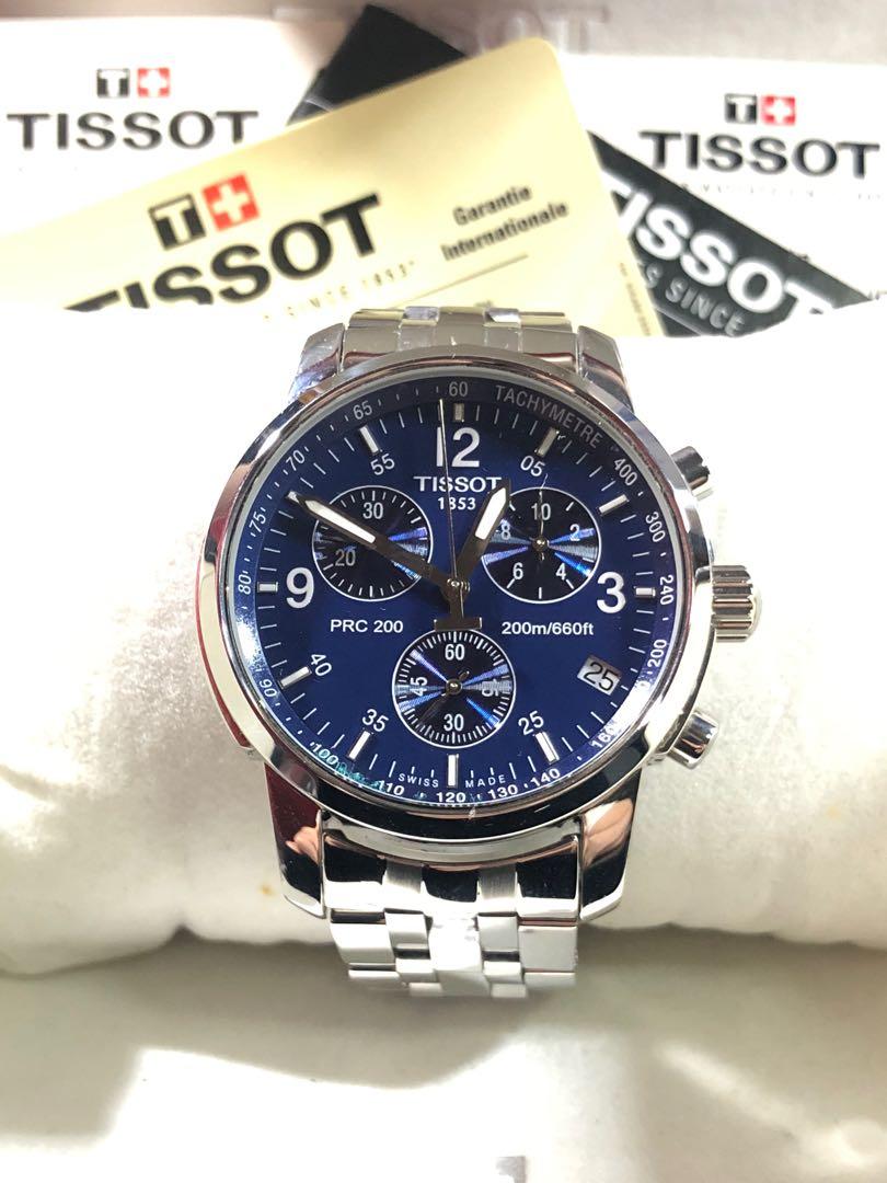 Tissot prc 200 blue dial deals