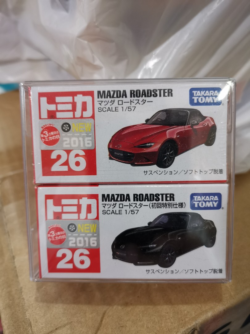 Voiture Miniature TOMICA No.26 MAZDA ROADSTER ND MX-5 Miata - Neuf Du Japon, Avec Boîte
