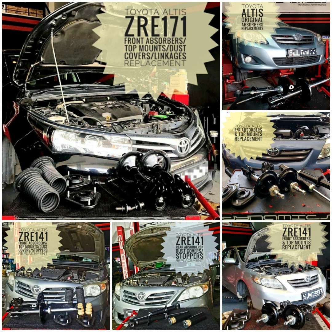Toyota Rj77 Rear Absorber Toyota : Front & Rear Absorbers Replacement, Car Services, Repairs ...