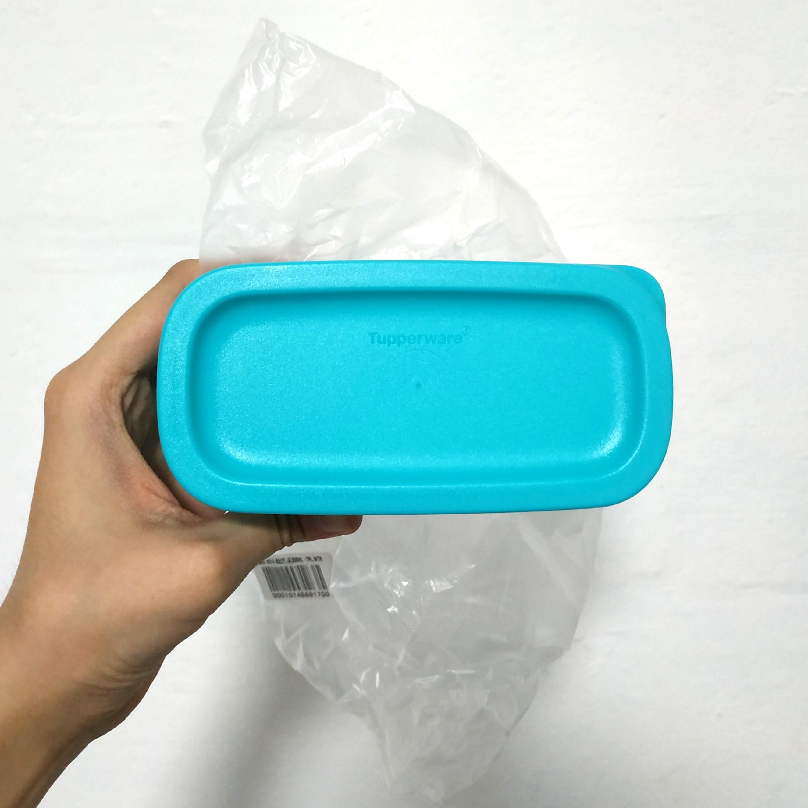 Tupperware Cubix Rectangular Small 250ml/ Small Container/ Food Storage  Box/ Airtight/ Bekas Kecil/ Small Gift/ Cute