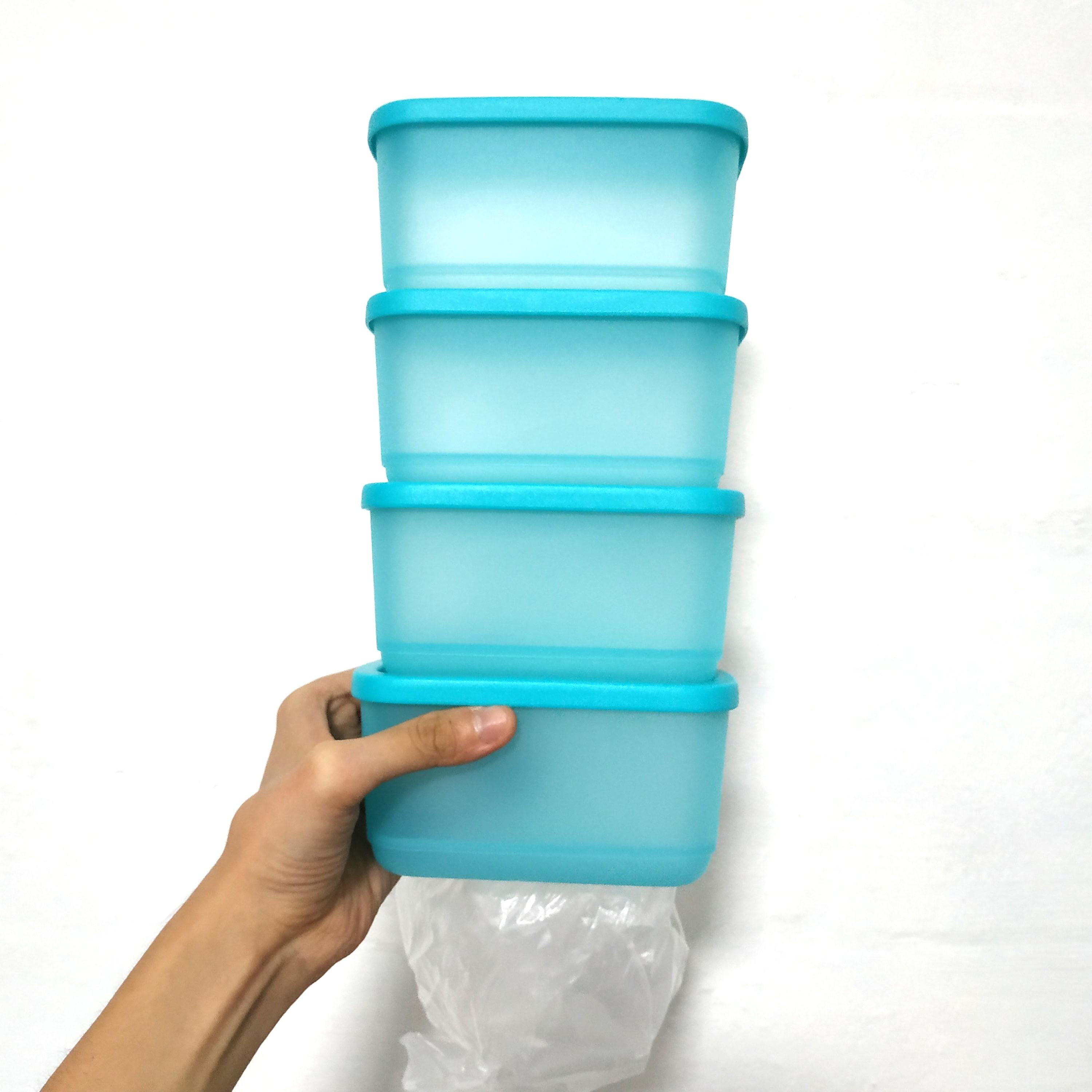 Tupperware Cubix Rectangular Small 250ml/ Small Container/ Food Storage  Box/ Airtight/ Bekas Kecil/ Small Gift/ Cute