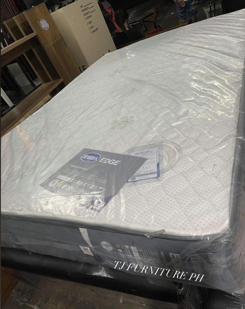 Uratex Edge (Category: Bed Frames & Mattresses) located in Quezon City. Submitted by tjfurnitureph (Listing ID 1077305884, Image 2). Description: Model: Uratex Edge Dimension: Uratex Edge 6/60/75 11000 6/54/75 10500 6/48/75 9800 Brandnew Additional Delivery! 🚚 Depending on the Location We Accept Cash on delivery Payment Via BPI or GCASH 💸 Pm us for more inquiries! 🤗 .