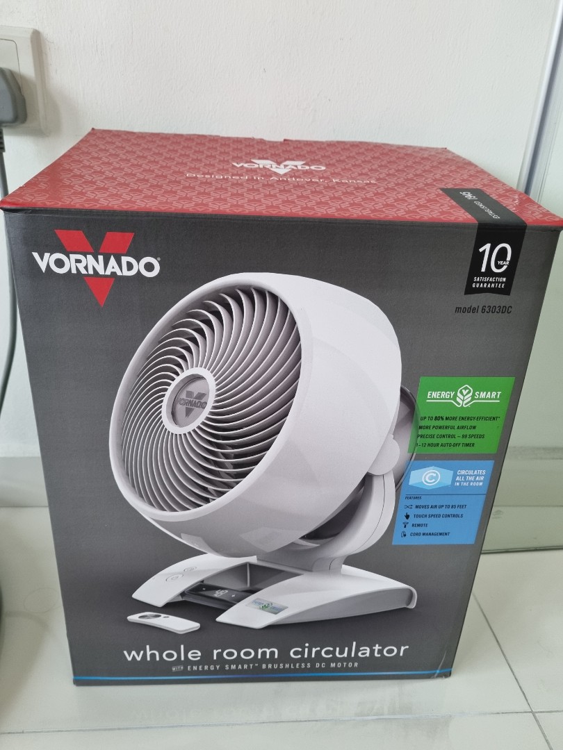 Vornado 6303DC (Medium) Circulator, TV 