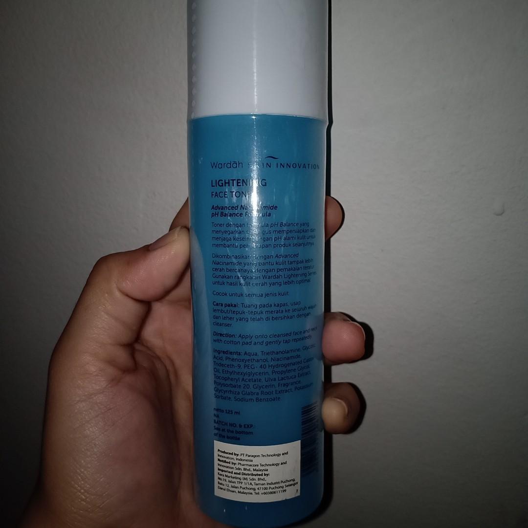 toner wardah lightening