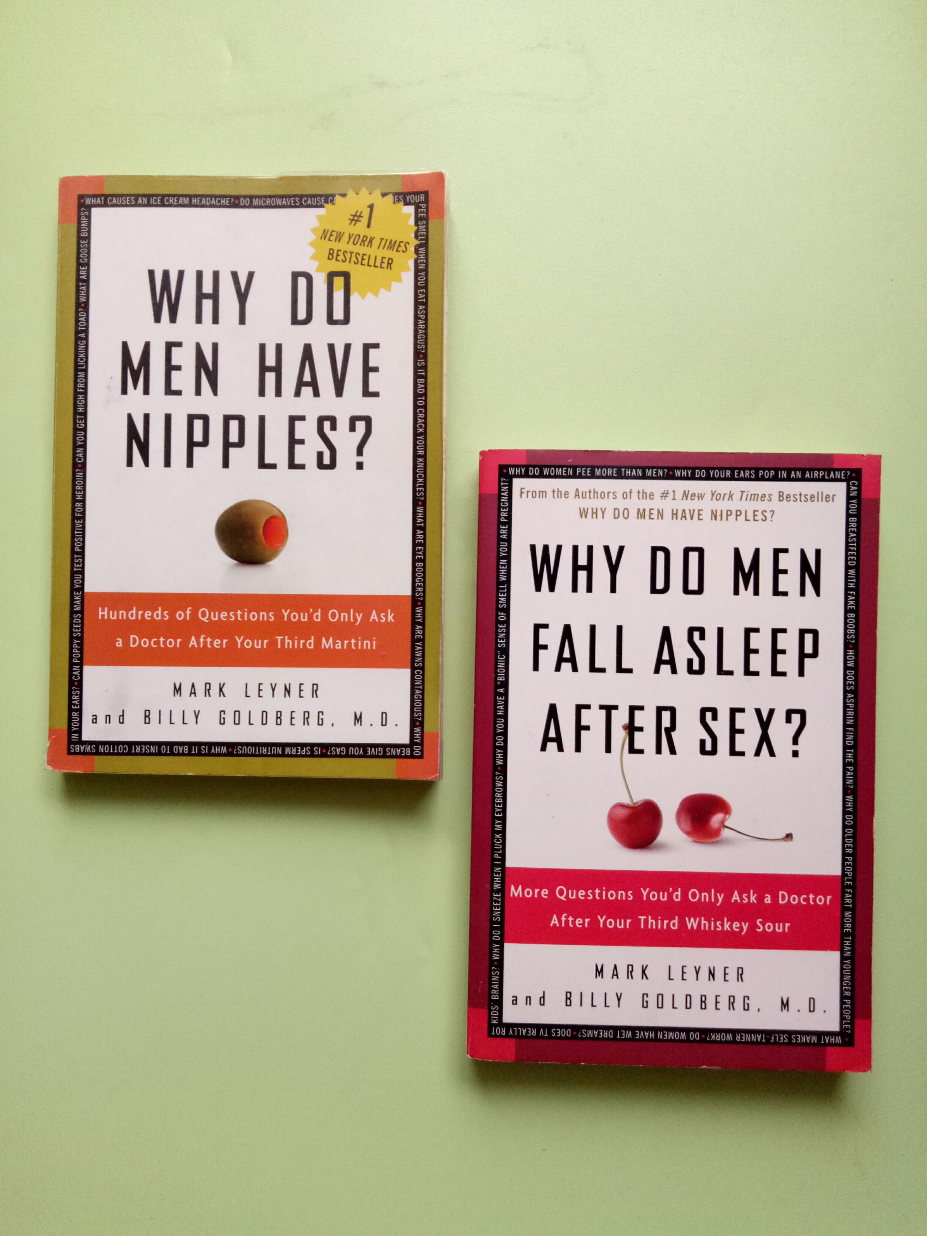 Why Do Men Have Nipples Why Do Men Fall Asleep After Sex Buku And Alat Tulis Buku Di Carousell 7154