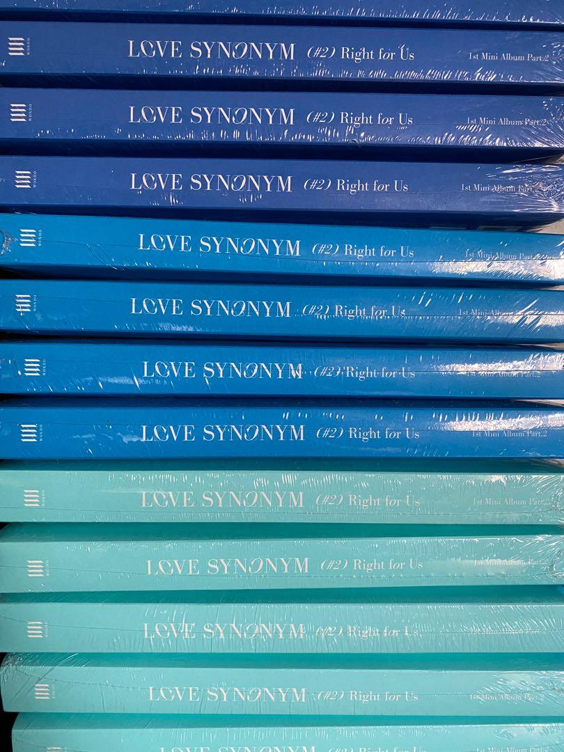 WONHO love synonym 2, Hobbies & Toys, Memorabilia & Collectibles, K