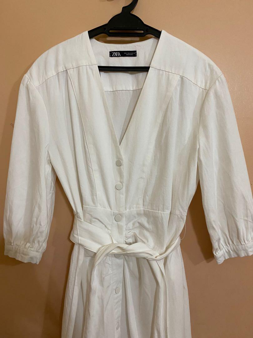 Zara rustic deals tie dress