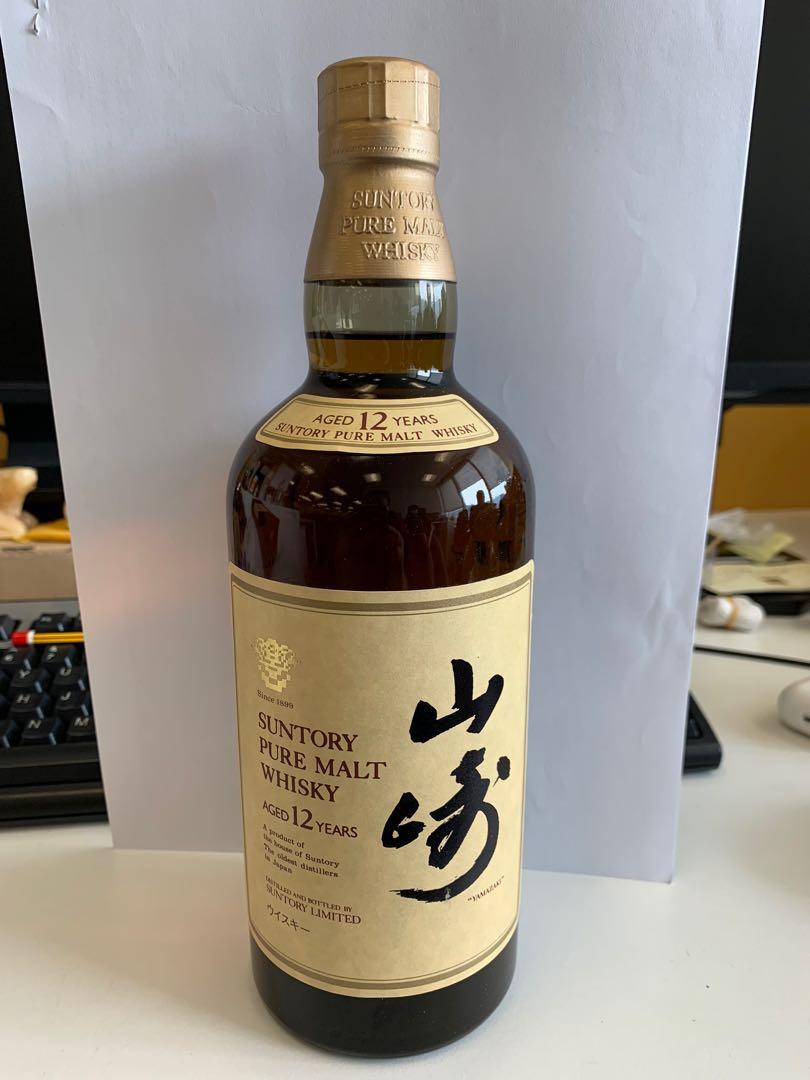 山崎12年舊版Yamazaki Pure Malt Whisky (750ml;43%alc), 嘢食& 嘢飲