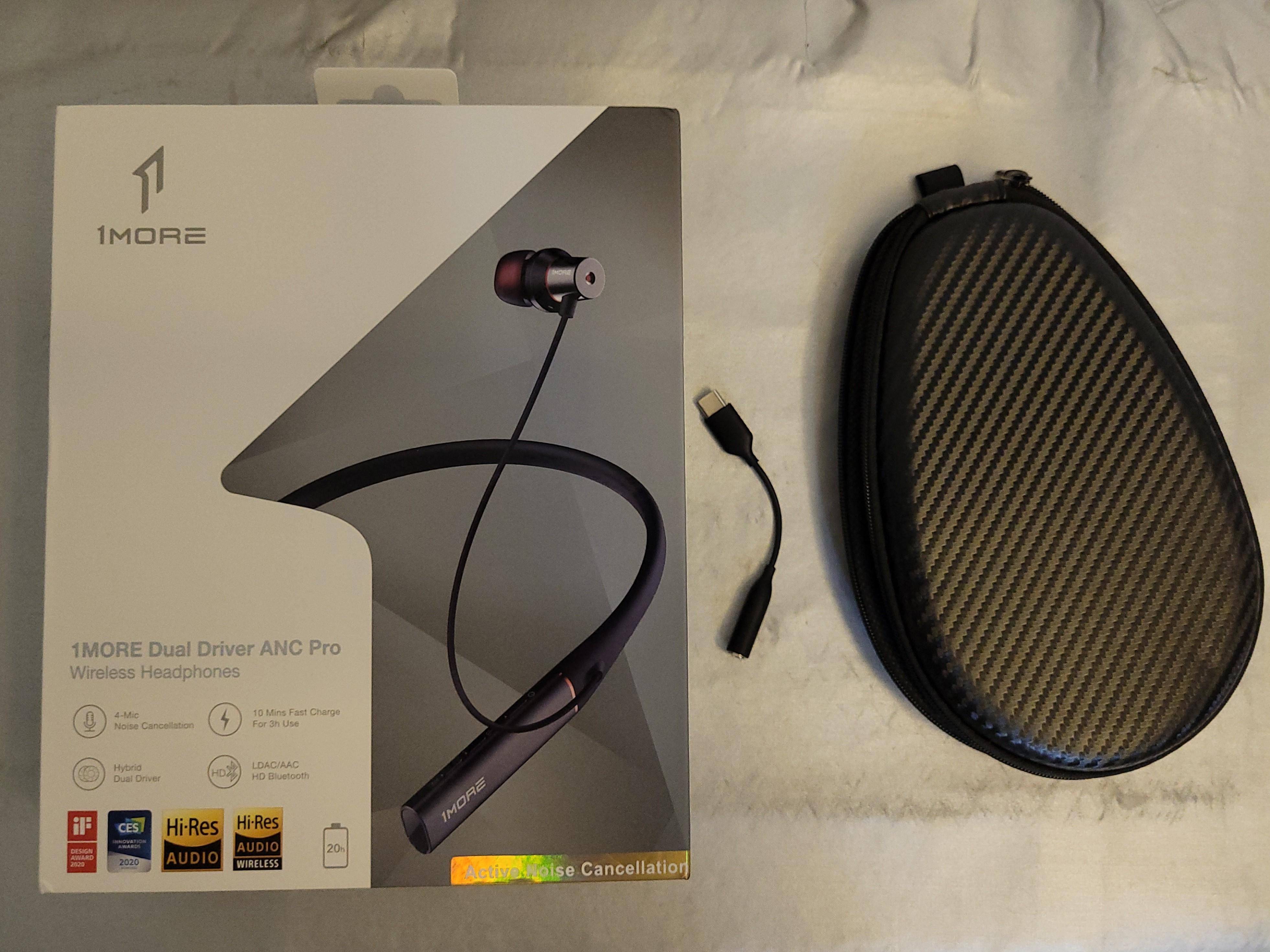 1more EHD9001BA dual driver ANC Pro newish Audio Earphones on Carousell