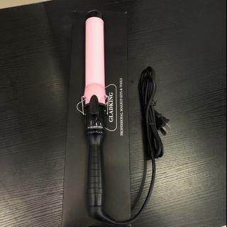 38mm curling wand (l.pink/blk/green)