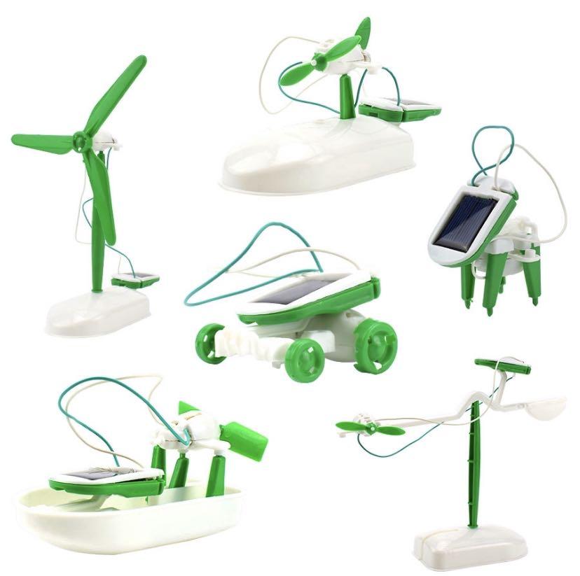 IN Solar Robot Model Kit Science Toys for Children DIY