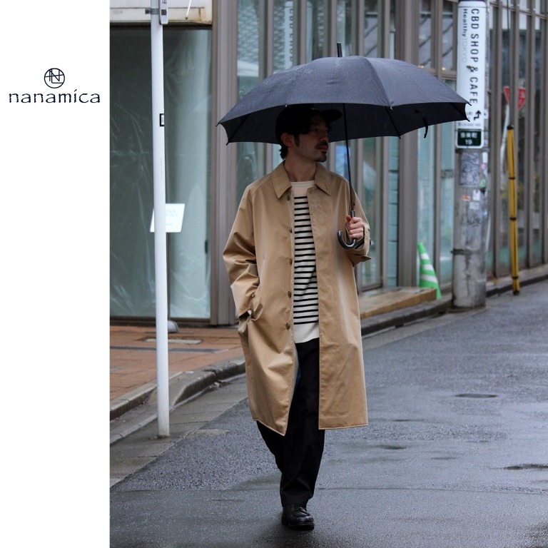 日本直送 日本製 nanamica - GORE-TEX Balmacaan Coat 乾漏