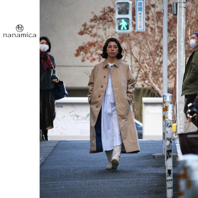 試着のみ】nanamica 干す GORE-TEX Balmacaan Coat
