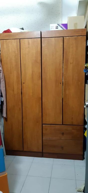 Almari Baju 4 Pintu Boleh Asing Home Furniture Furniture On Carousell