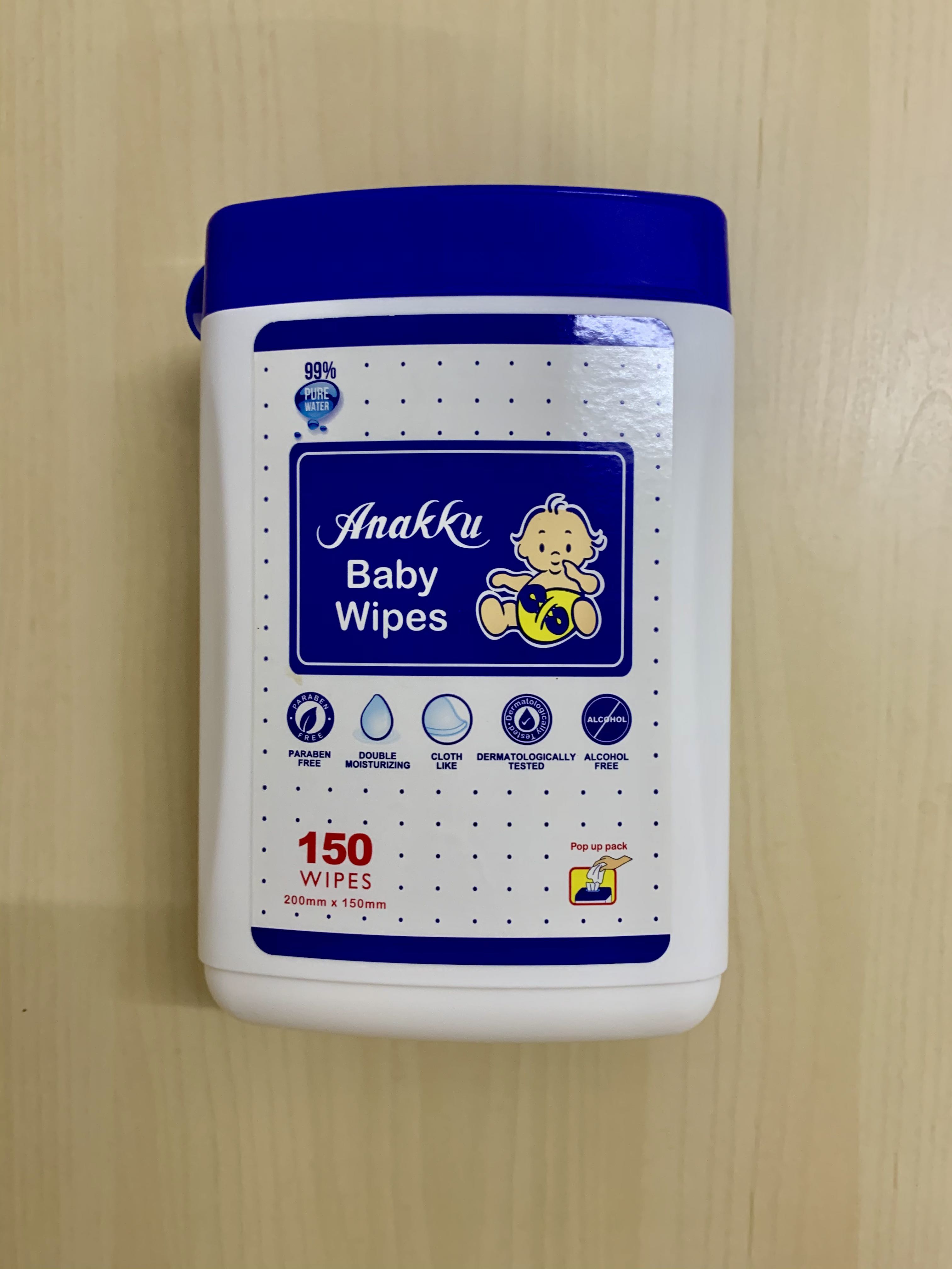 Canister outlet baby wipes