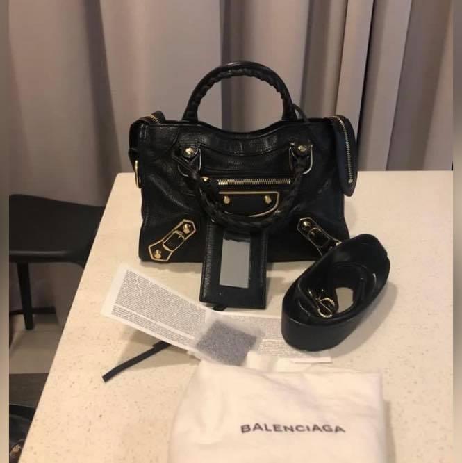 Balenciaga Metallic Edge Crossbody Bag, Luxury, Bags & Wallets on Carousell